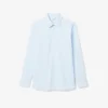 Men’s Slim Fit Striped Stretch Button Down Shirt