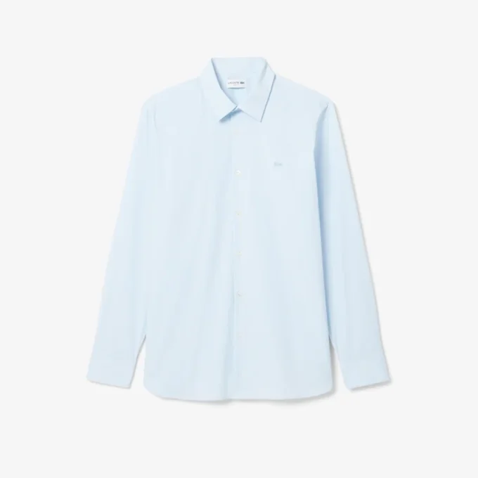 Men’s Slim Fit Striped Stretch Button Down Shirt