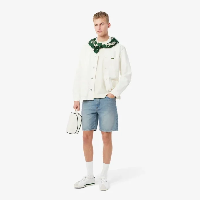Men’s Straight Cut Denim Shorts