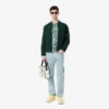 Men’s Straight Cut Print Motif Denim Jeans