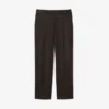 Men’s Straight Fit Chevron Wool Pants