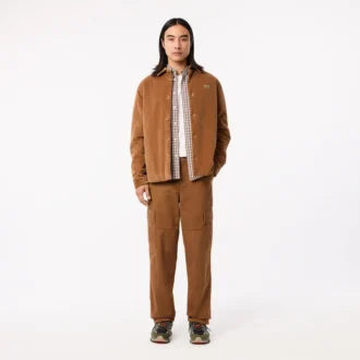 Men’s Straight Fit Cotton Cargo Pants