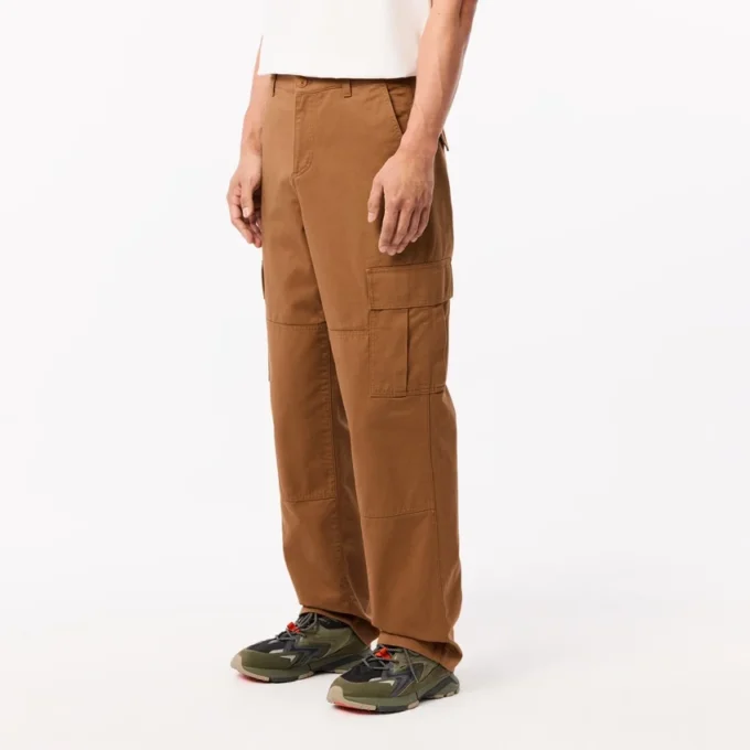 Men’s Straight Fit Cotton Cargo Pants