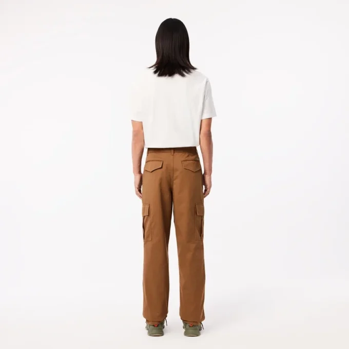 Men’s Straight Fit Cotton Cargo Pants