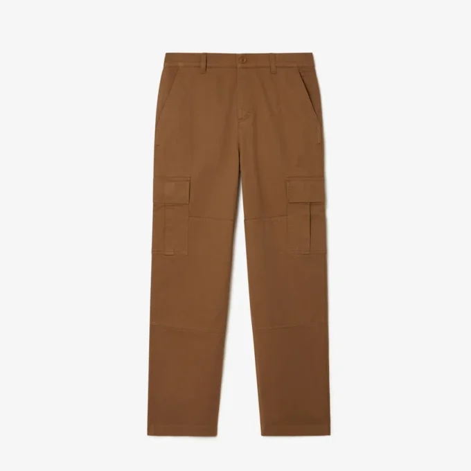 Men’s Straight Fit Cotton Cargo Pants