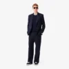 Men’s Straight Fit Felted Wool Pants