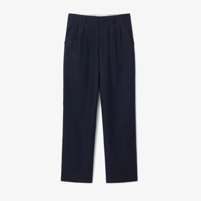 Men’s Straight Fit Felted Wool Pants