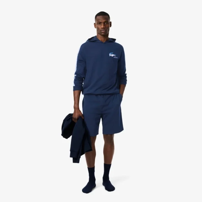 Men’s Straight Fit Fleece Loungewear Shorts