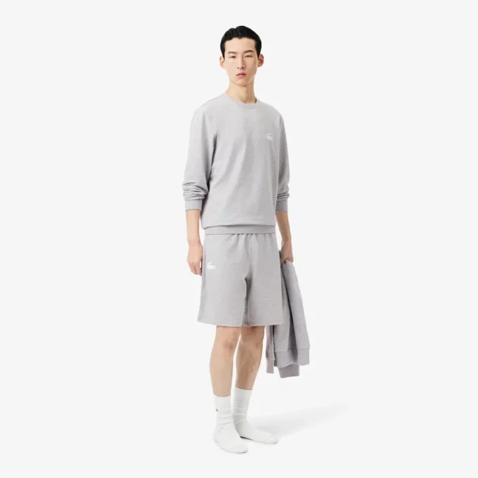 Men’s Straight Fit Fleece Pajama Shorts