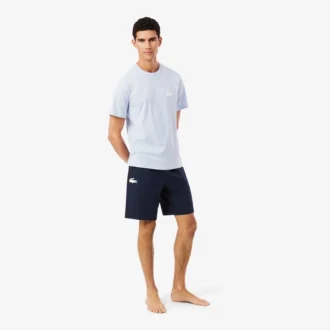 Men’s Straight Fit Fleece Pajama Shorts