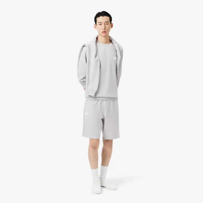 Men’s Straight Fit Fleece Pajama Shorts