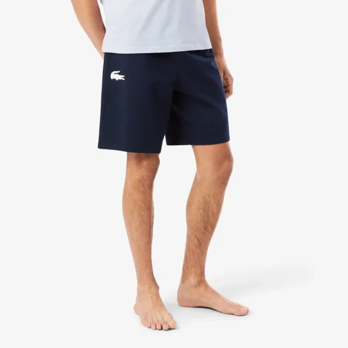 Men’s Straight Fit Fleece Pajama Shorts
