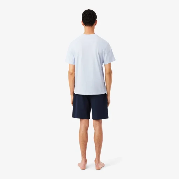 Men’s Straight Fit Fleece Pajama Shorts