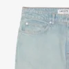 Men’s Straight Fit Landscape Motif Denim Jeans