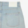 Men’s Straight Fit Landscape Motif Denim Jeans
