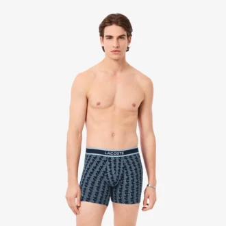 Men’s Stretch Cotton Monogram Boxer Briefs