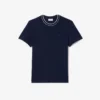 Men’s Stretch Piqua Striped Collar T-Shirt