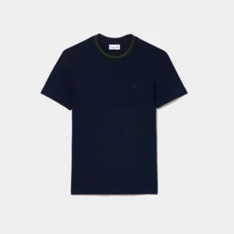 Men’s Stripe Collar Stretch Piqua T-Shirt