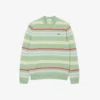 Men’s Striped Alpaca Wool Sweater