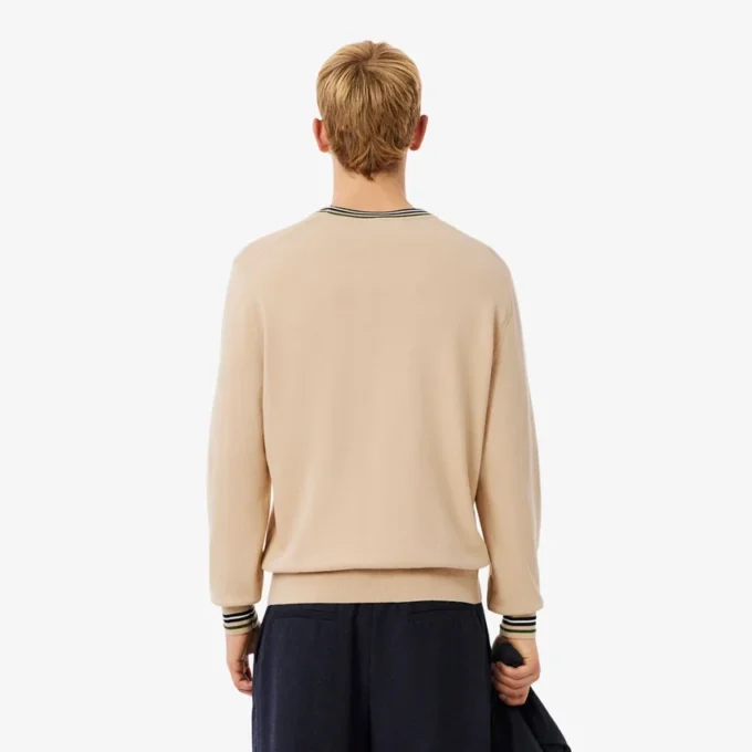 Men’s Striped Cotton Jersey Sweater