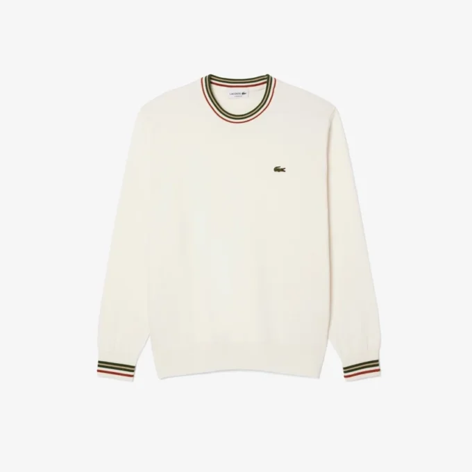 Men’s Striped Cotton Jersey Sweater