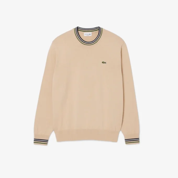Men’s Striped Cotton Jersey Sweater