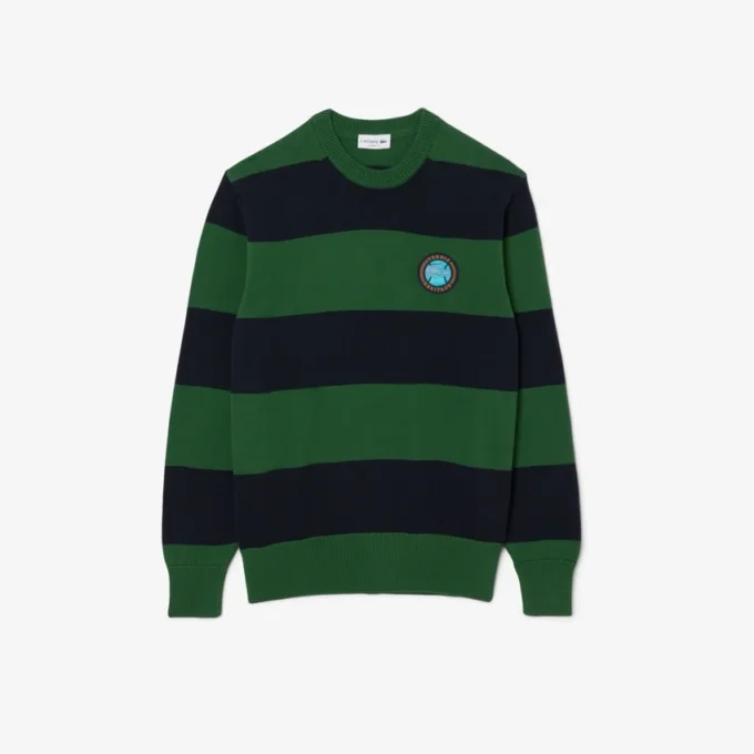 Men’s Striped Cotton Jersey Sweater
