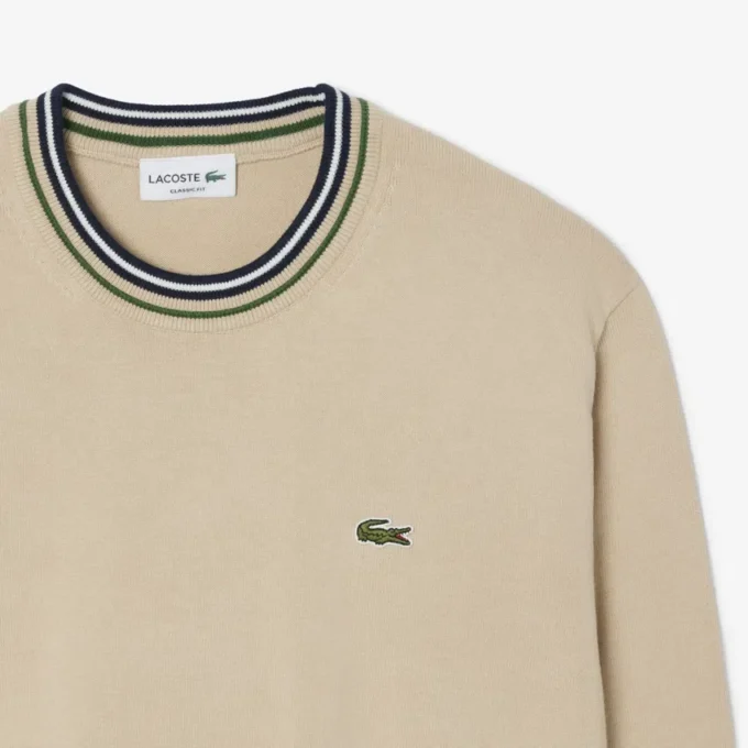 Men’s Striped Cotton Jersey Sweater