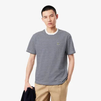 Men’s Striped Heavy Cotton T-Shirt