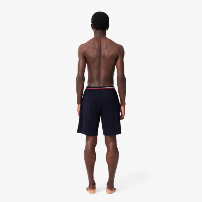 Men’s Striped-Waist Long Boxer Briefs