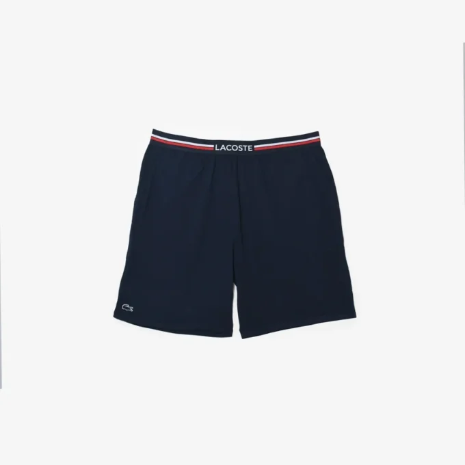 Men’s Striped-Waist Long Boxer Briefs