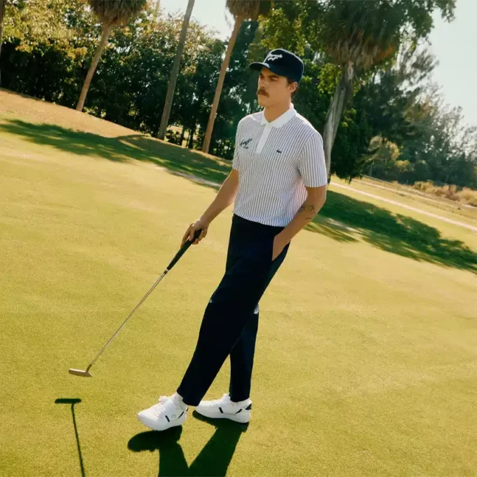 Men’s T-Clip Golf Leather Golf Shoes