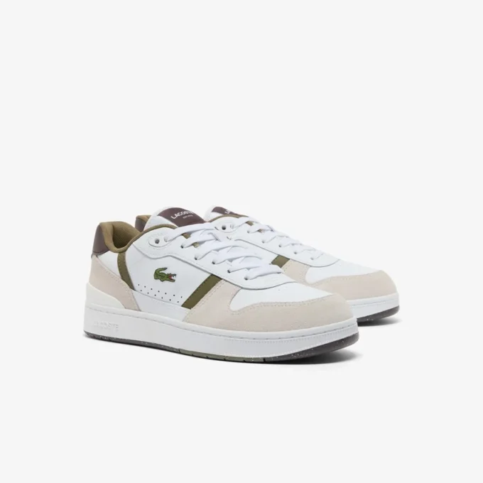 Men’s T-Clip Set Leather Sneakers
