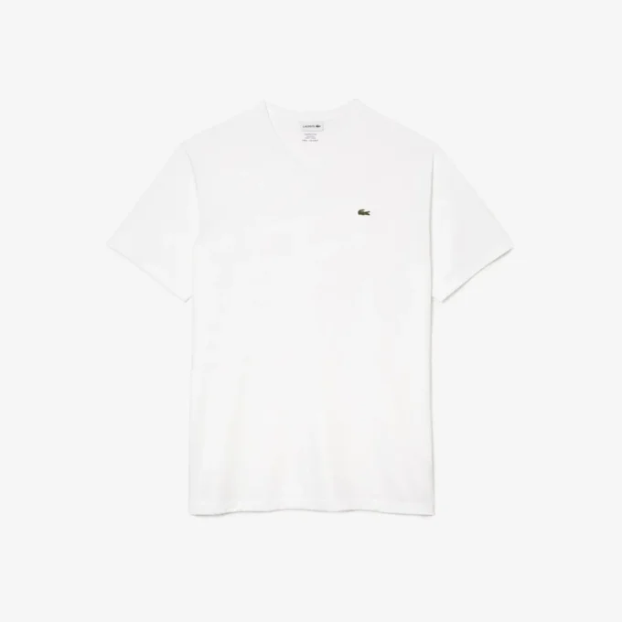 Men’s Tall Fit Ribbed V-Neck Cotton T-Shirt
