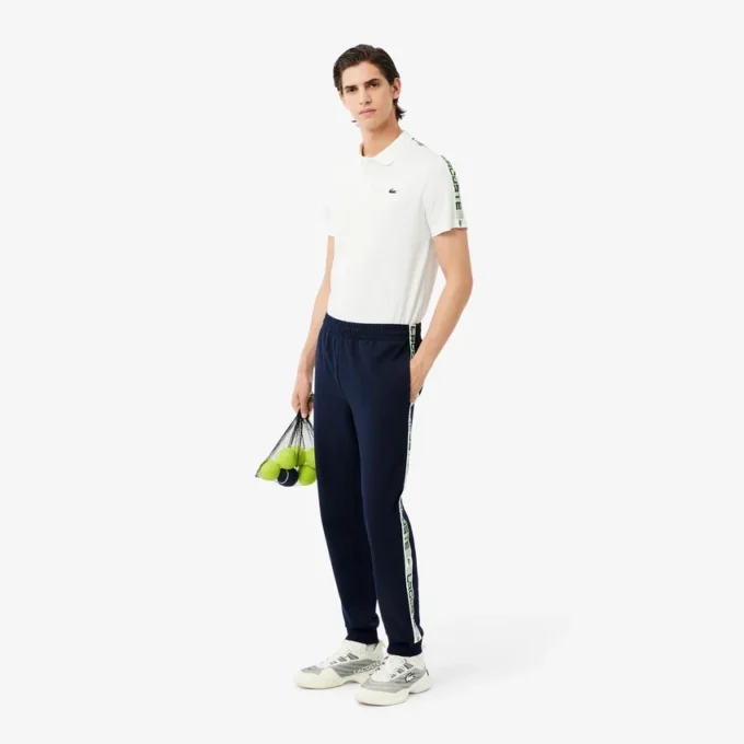 Men’s Tennis Logo Stripe Tracksuit Pants