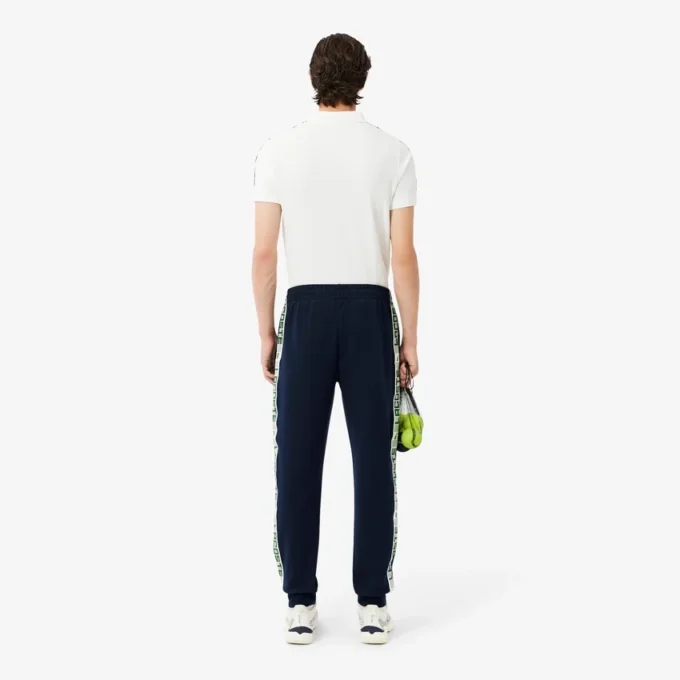 Men’s Tennis Logo Stripe Tracksuit Pants