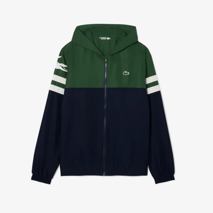 Men’s Tennis Water-Repellent Hooded Jacket