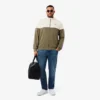 Men’s Tennis Zip-Up Colorblock Sweatshirt