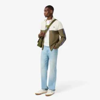 Men’s Tennis Zip-Up Colorblock Sweatshirt