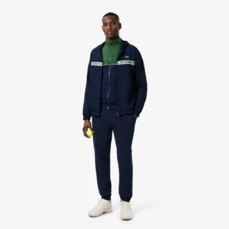 Men’s Tennis Zip-Up Colorblock Sweatshirt