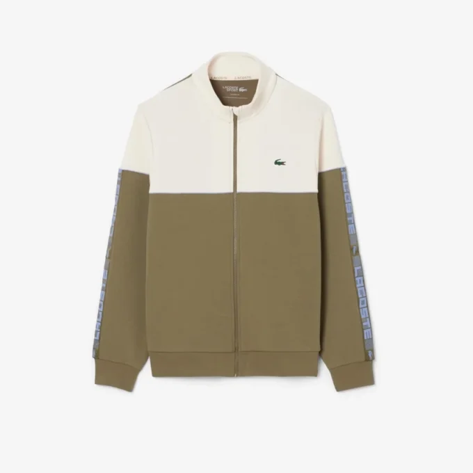 Men’s Tennis Zip-Up Colorblock Sweatshirt