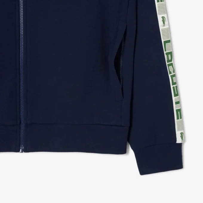 Men’s Tennis Zip-Up Colorblock Sweatshirt