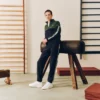 Men’s Tennis Zip-Up Colorblock Sweatshirt