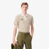 Men’s Thermo-Regulating Striped Golf Polo