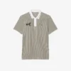 Men’s Thermo-Regulating Striped Golf Polo