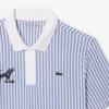 Men’s Thermo-Regulating Striped Golf Polo