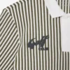Men’s Thermo-Regulating Striped Golf Polo