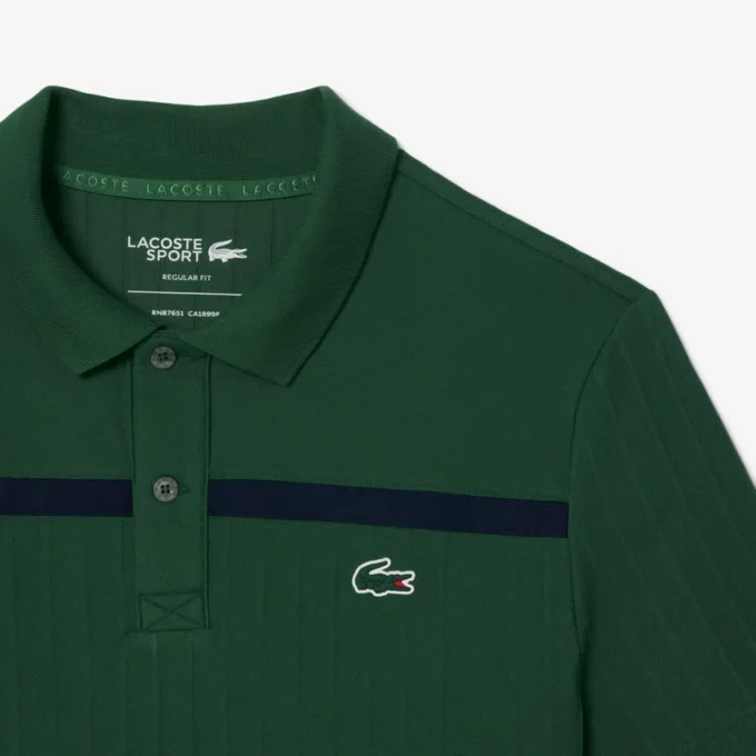 Men’s Ultra Dry Badge Accent Tennis Heritage Polo