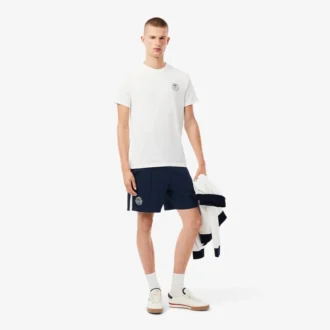 Men’s Ultra Dry Badge Accent Tennis Heritage Shorts