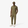 Men’s Ultra Dry Branded Stripe Tennis Polo